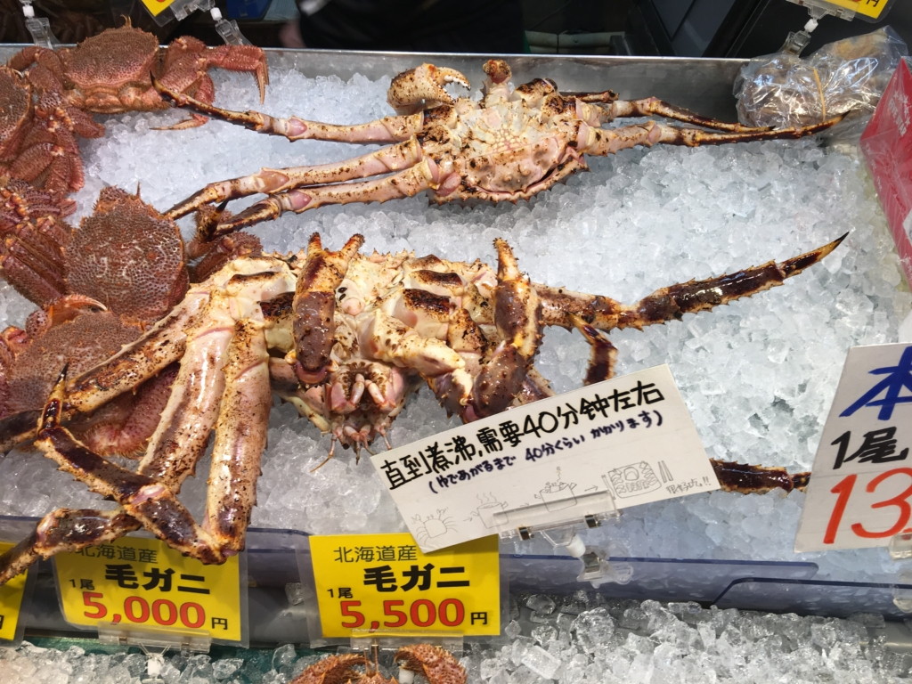 函館朝市に行ってきました 2kgの特大サイズのタラバガニと日高昆布を買いました ブリュの公式ブログ Com For Boo Boo