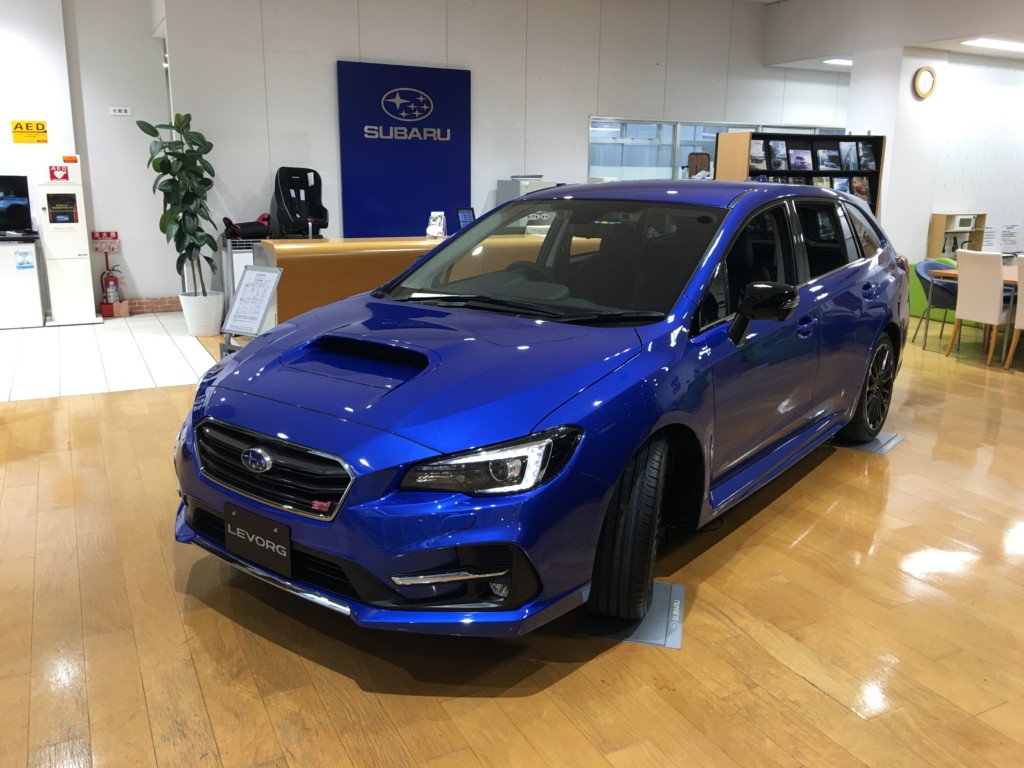 スバル レヴォーグ1 6sti Sport Eyesight Wrブルー パールを見てきました ブリュの公式ブログ Com For Boo Boo